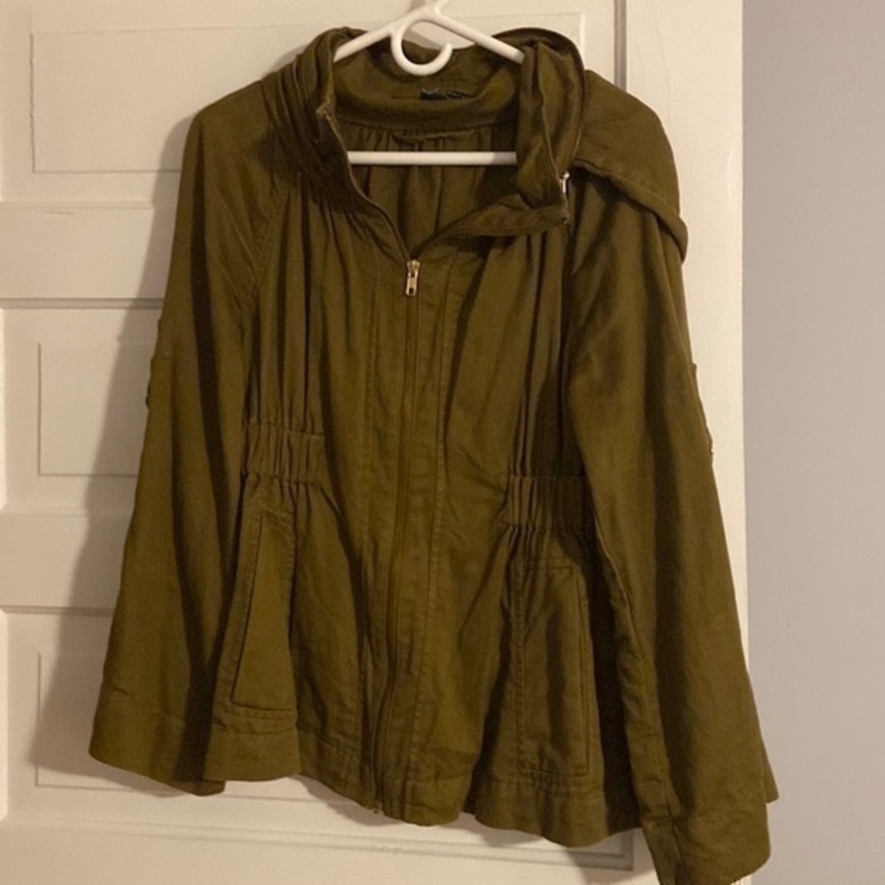 French Connection Linen Utility Jacket - image 1